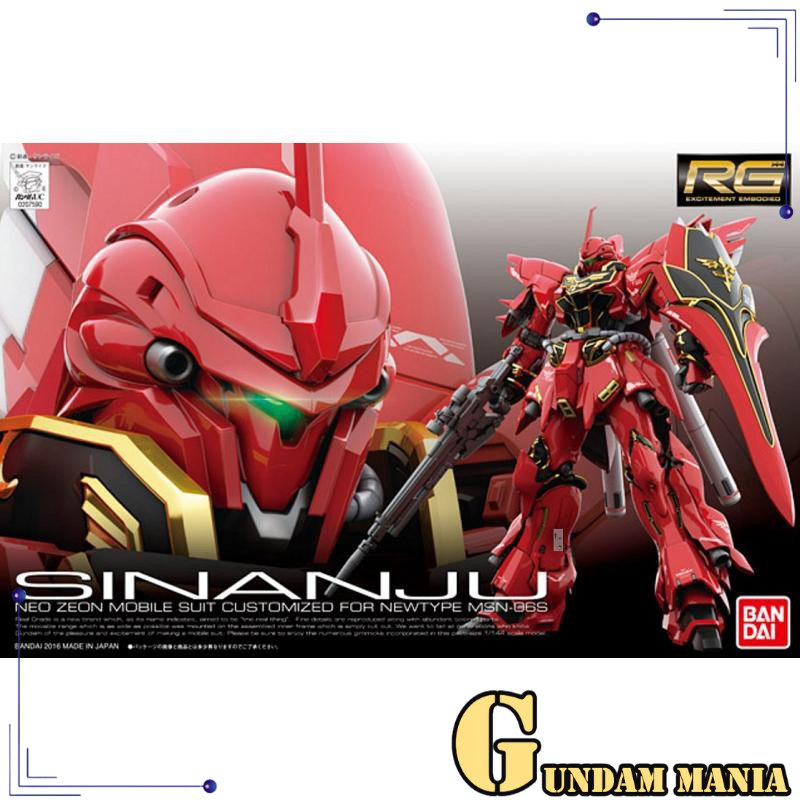 (RG)Bandai MSN-06S Sinanju