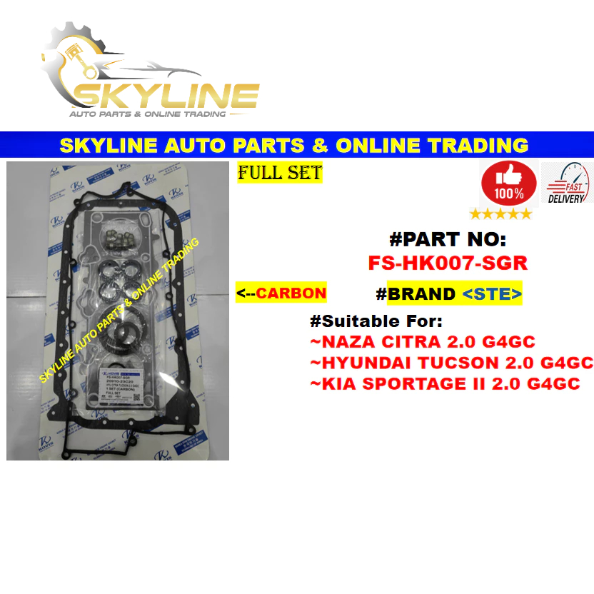 20910-23C20 ชุด Overhaul ตัวท็อปและเต็ม Naza Citra 2.0 / Hyundai Tucson 2.0 / Kia Sportage II 2.0