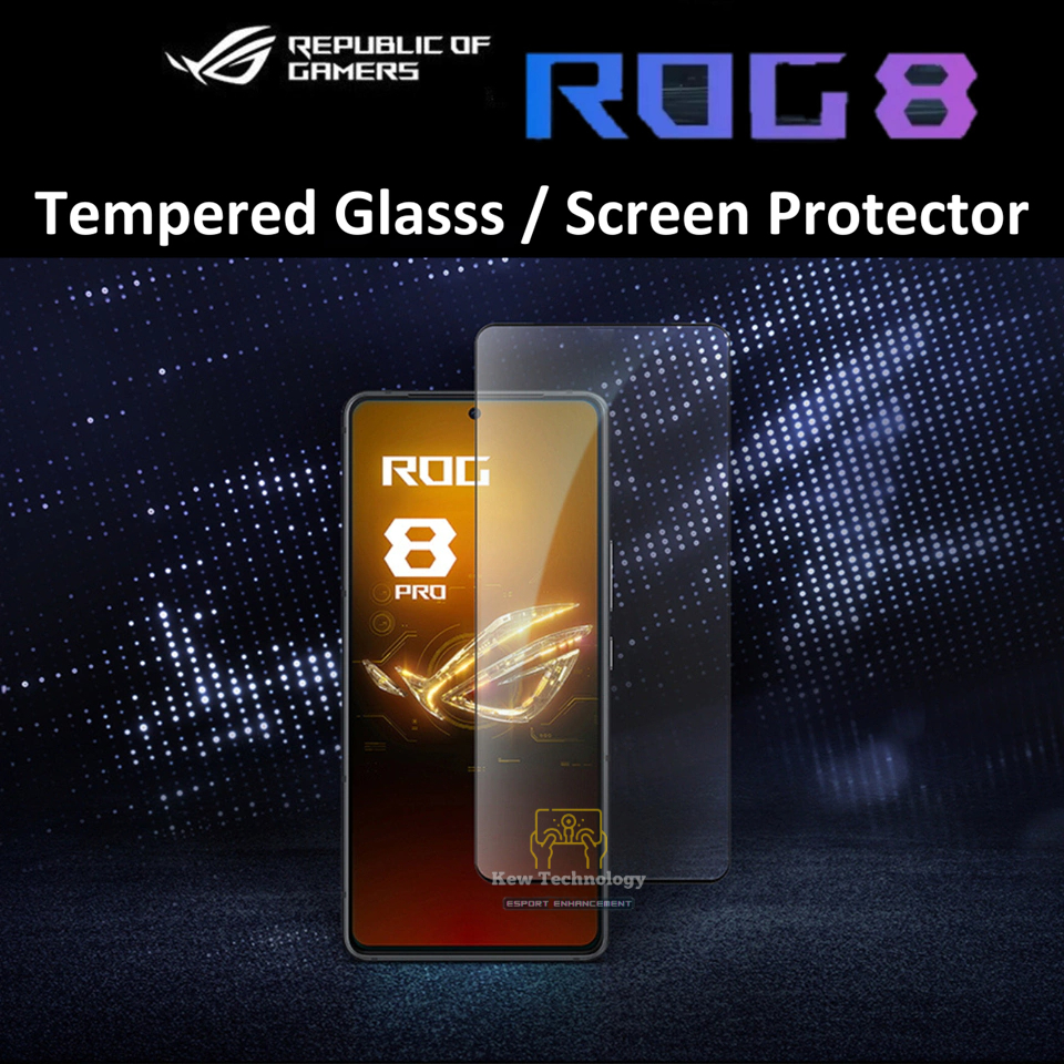 กระจกนิรภัยกันรอยหน้าจอ อุปกรณ์เสริม สําหรับ Asus ROG Phone 8 ROG Phone 8 Pro ROG 8