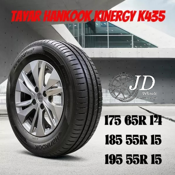 ยาง Tayar Tyre [ Hankook KinergyEco2 K435 ] 175/65R14 185/55R15 185/65R15 195/55R15 2026