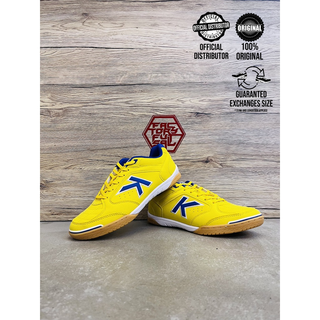 KELME K-PRECISION 151 (สีเหลือง) รองเท้า KASUT FUTSAL