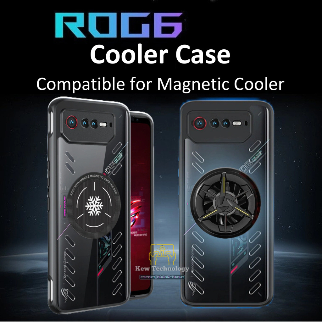เคสโทรศัพท์มือถือ ระบายความร้อน สําหรับ Asus ROG Phone 6 6 Pro 6D 6D Ultimate ROG 6 ROG Phone 6 Case ROG 6