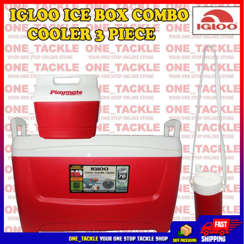 Igloo Ice Box Combo Cooler 3 in 1 ( sabah & sarawak tak boleh post )