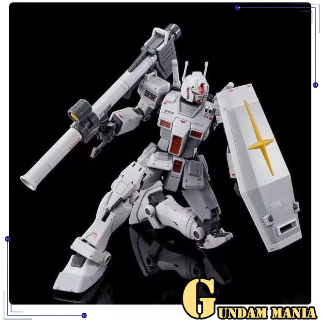 (HG)GTO RX-78-02 Gundam (Rollout Color)พร้อมรูปลอกน้ําและขาตั้ง