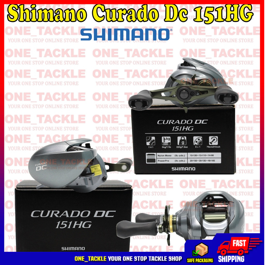 รอกเบทคาสติ้ง Shimano Curado DC