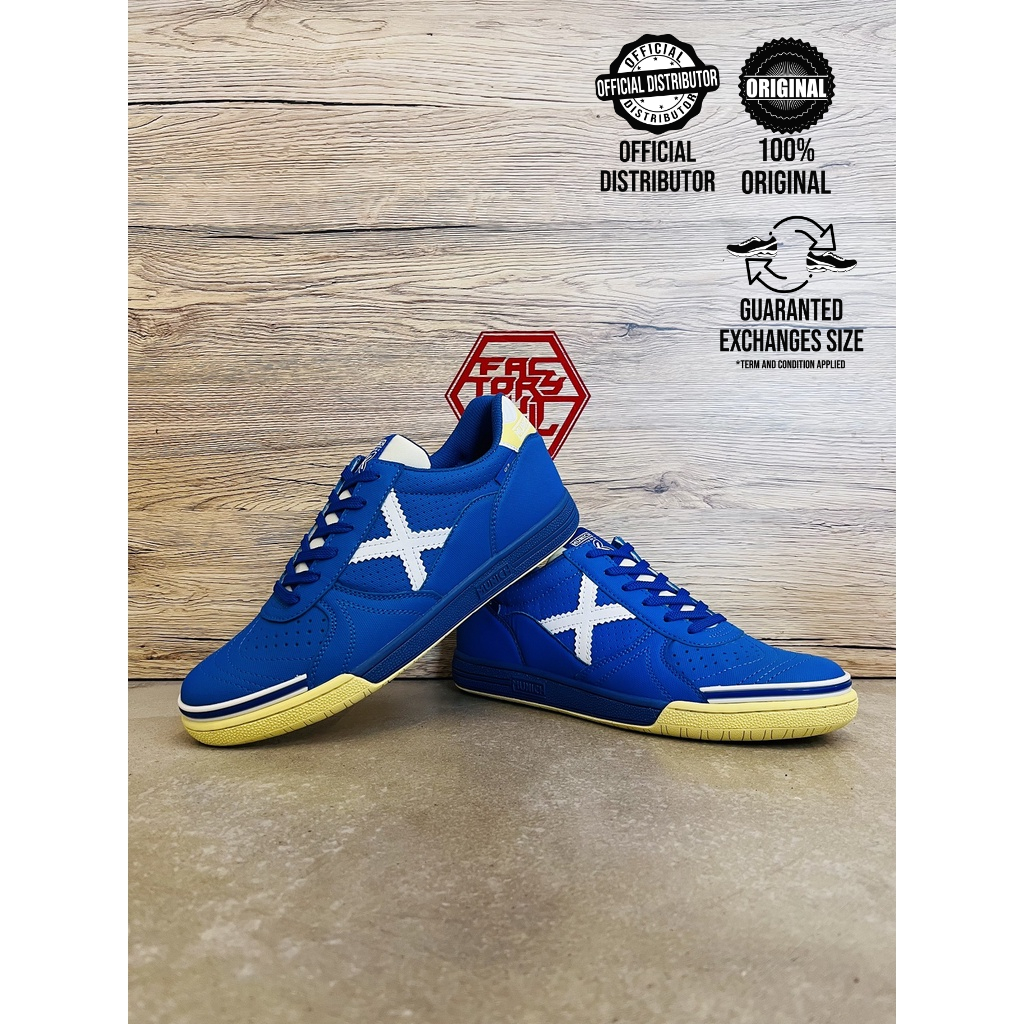 MUNICH XM-G3 PROFIT 249 (ROYAL) รองเท้า KASUT FUTSAL