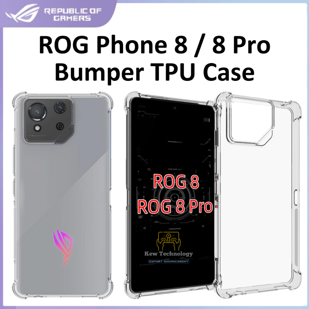 เคสโทรศัพท์มือถือ TPU อุปกรณ์เสริม สําหรับ Asus ROG Phone 8 ROG Phone 8 Pro ROG 8