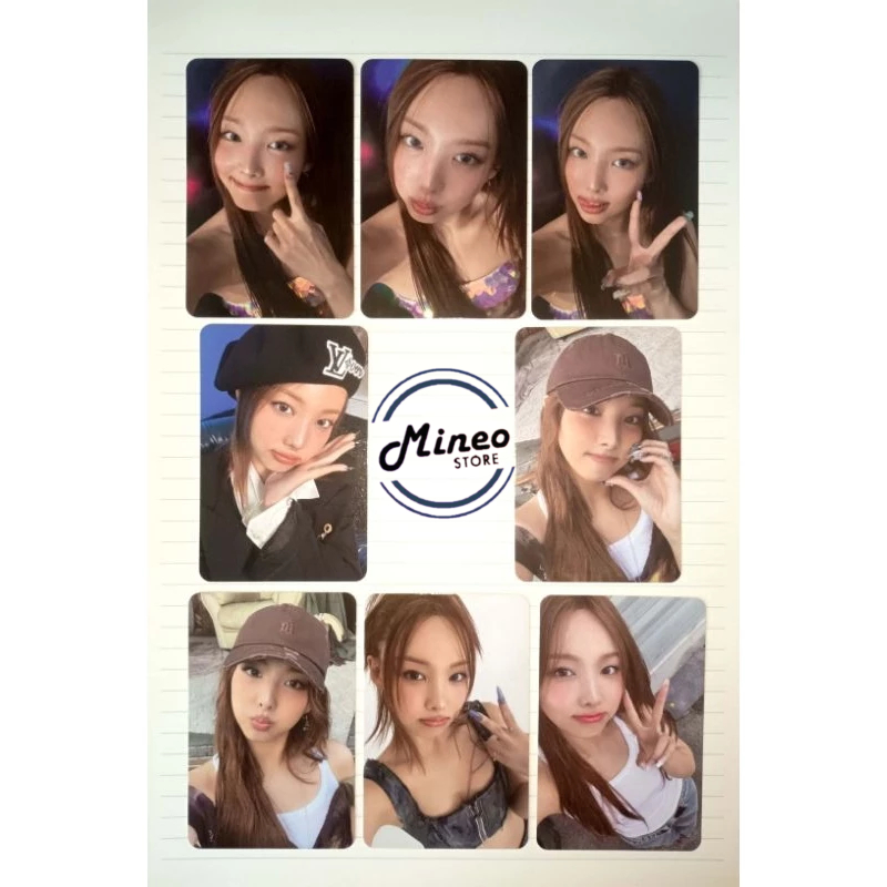 TWICE NAYEON NA การ์ดรูปถ่ายอย่างเป็นทางการ | POB (JYP Shop, Withmu) |