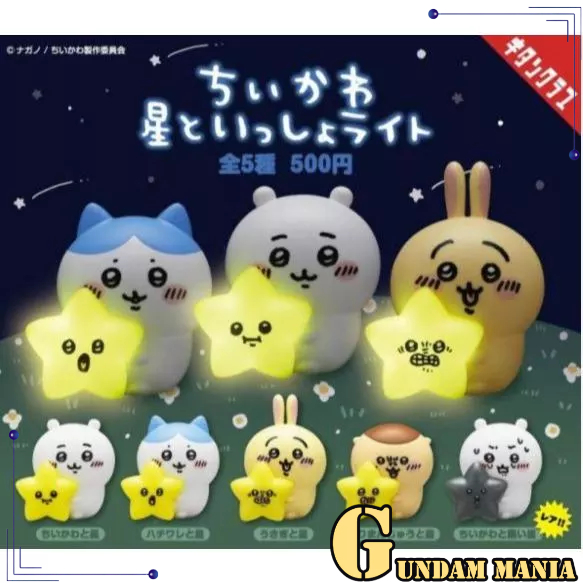 Kitan Club x Chiikawa Star Light Blind Box Series