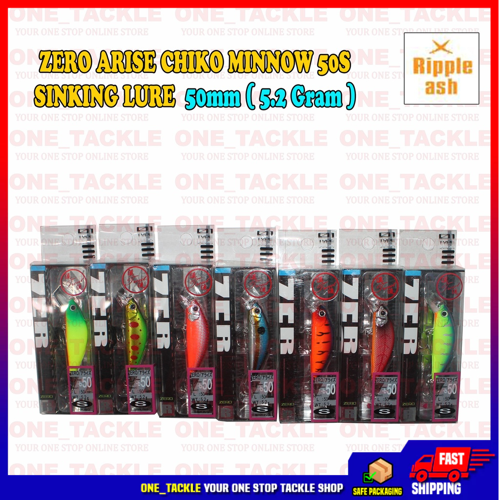 Zero Arise Chiko Minnow เหยื่อตกปลาจม 50S 50mm (5.2 กรัม)