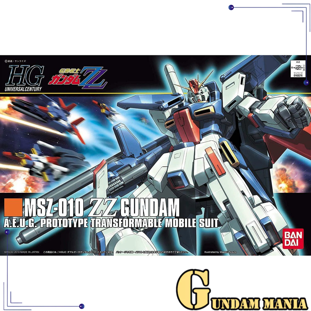 (HGUC)Bandai ZZ Gundam