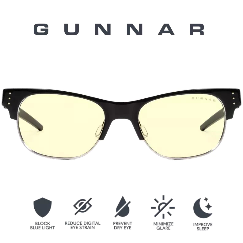 GUNNAR Cypher Anti Blue Light แว่นตาประสิทธิภาพและป้องกันแว่นตาคอมพิวเตอร์