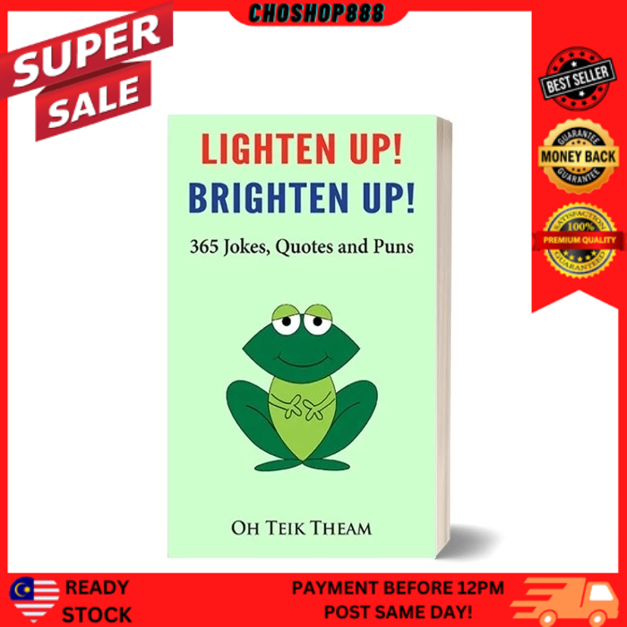 Lighten Up, Brighten Up: 365 เรื่องตลก, คําคม & Puns สําหรับทุกวัน