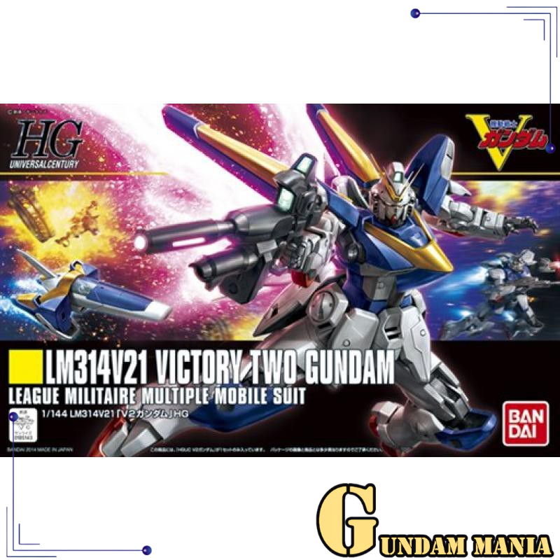 (HGUC)Bandai V2 Victory Two Gundam