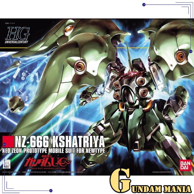 (HGUC)Bandai NZ-666 Kshatriya