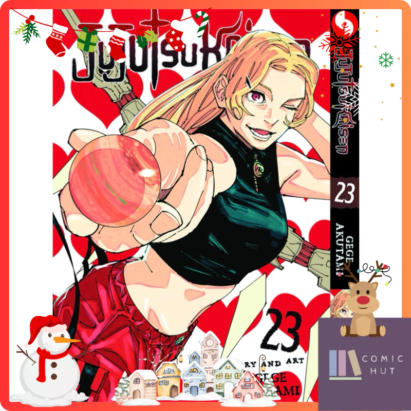 Jujutsu Kaisen (การ์ตูนภาษาอังกฤษ) เล่ม 0-23 & คู่มือตัวละครอย่างเป็นทางการ NEW Physical Book Comics Manga Komik English