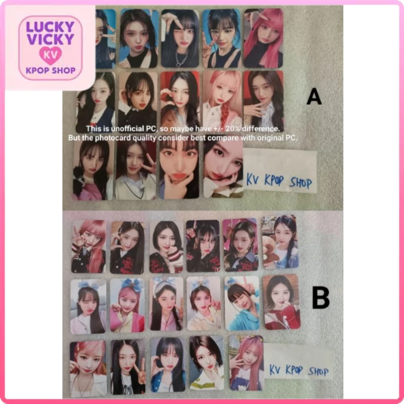 [IVE] Unofficial (IVE) POB Photocard