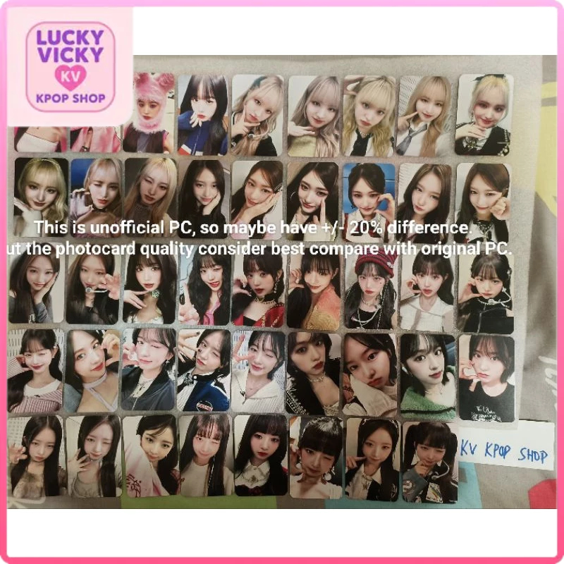 IVE Unofficial (IVE MINE) Fansign POB Photocard IVEMine