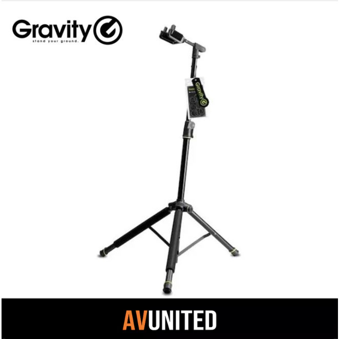 ขาตั้งกีตาร์พับได้ Gravity GGS01NHB พร้อมกอดคอ