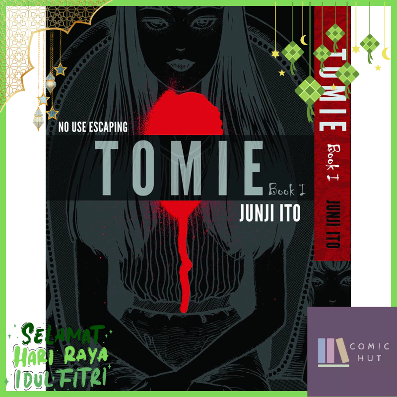 Tomie Book I-III Junji Ito Horror Story Collection No Use Escaping English Comics Manga