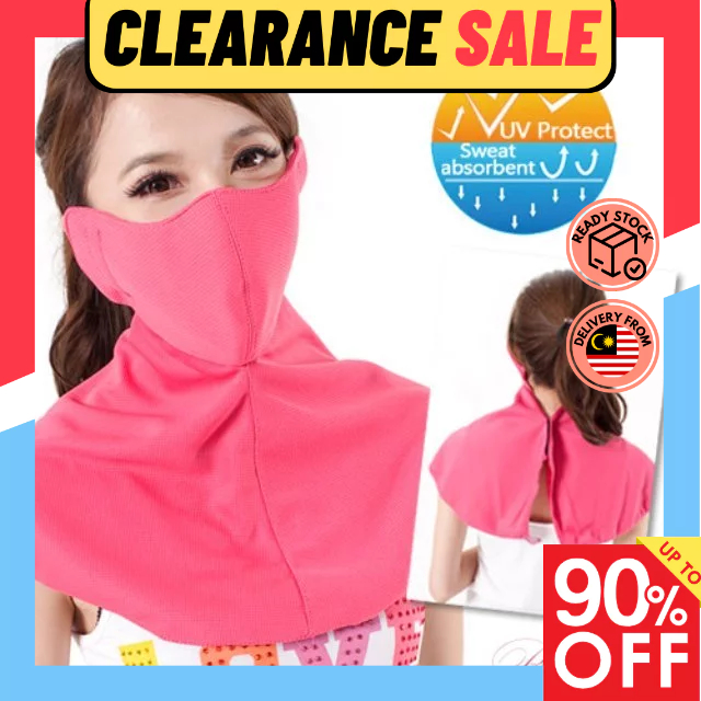 Anti-UV Sunscreen Mask Neck Protection Sunscreen Mask Sun Protection UV Breathable UV吸甲口罩防晒口