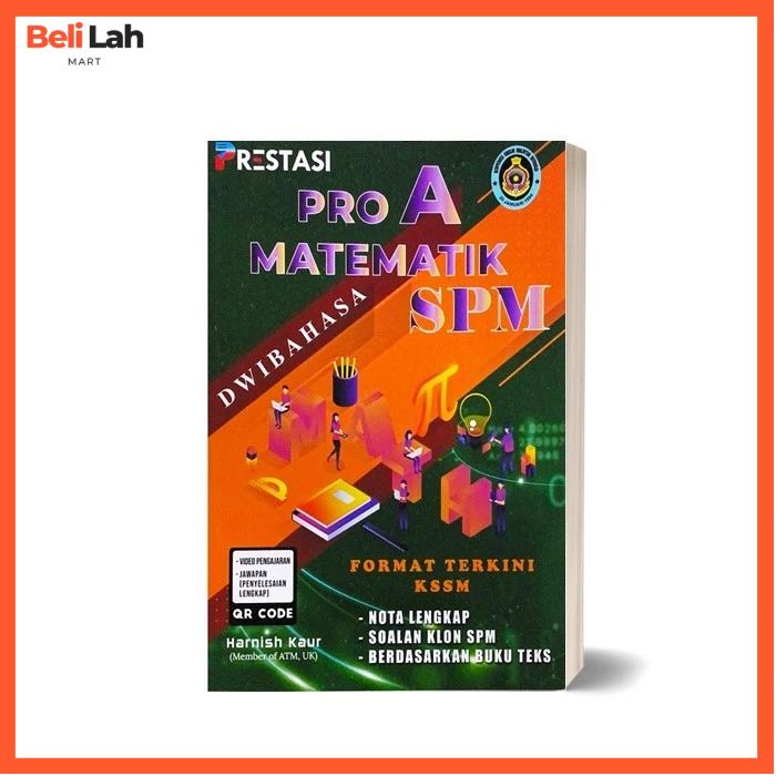 Pro A คณิตศาสตร์ SPM Format KSSM / ฟอร์ม 5