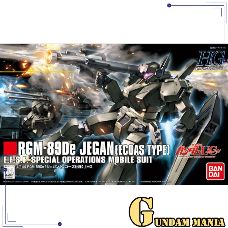 (HGUC)Bandai Jegan (Ecoas Type)