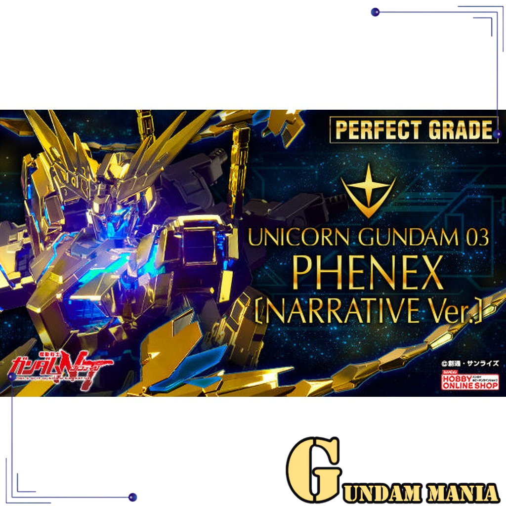 (PG)Bandai Unicorn Gundam 03 Phenex (Narrative Ver.)
