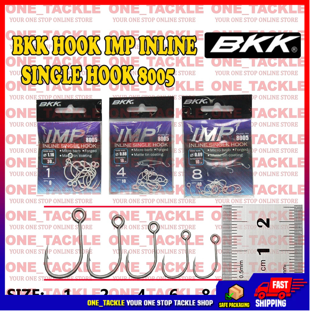 BKK Hook IMP Inline Single Hook 8005/Mata Kail