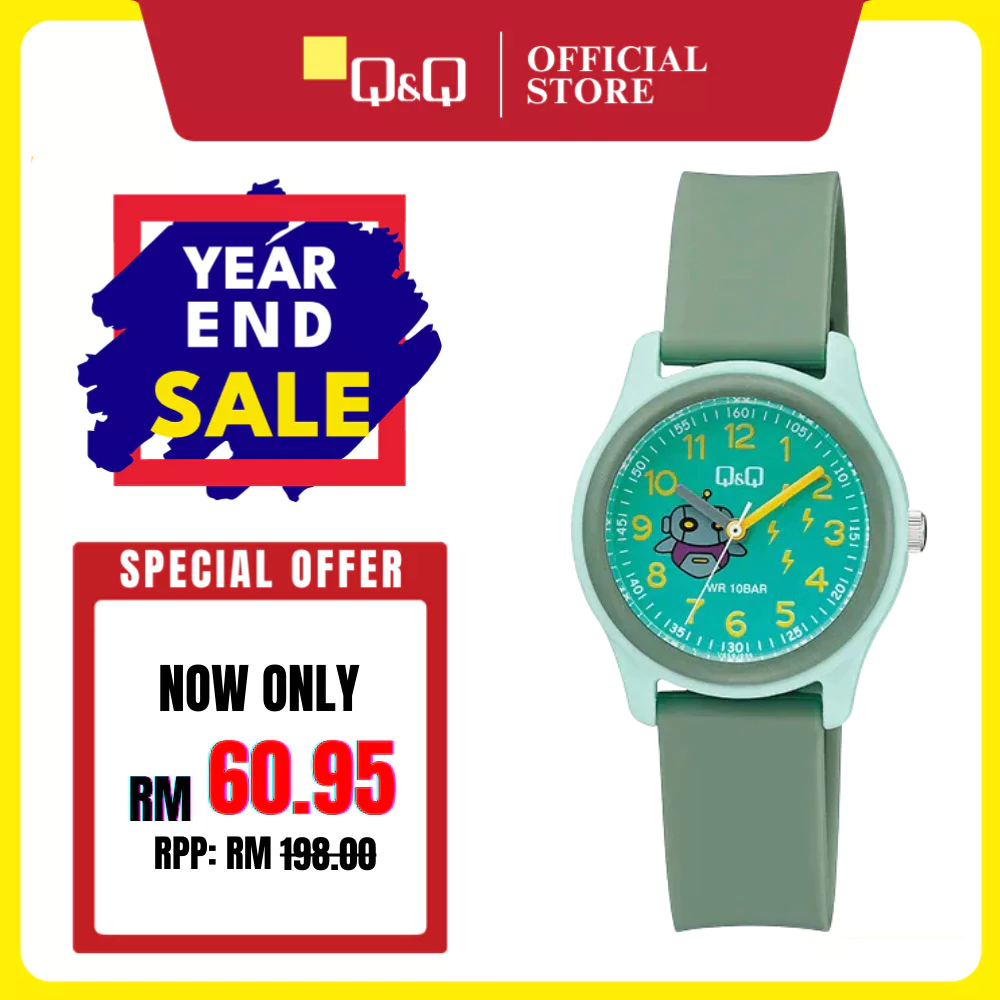 Q&Q Japan โดย Citizen Kids Resin Analogue Watch VS59J006Y