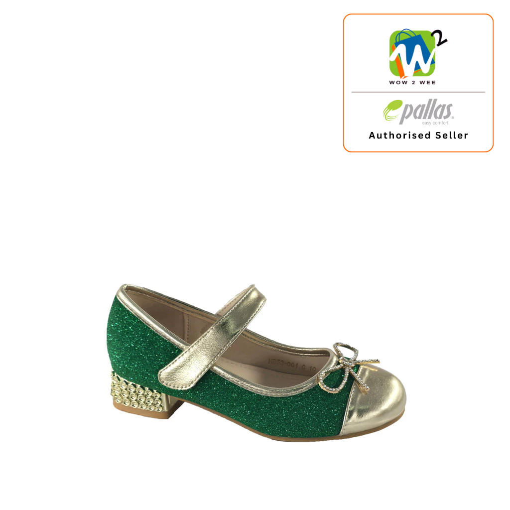 Palas Hello BunnyTM Dress Shoes HB53-001/ HB54-001 สีเขียว