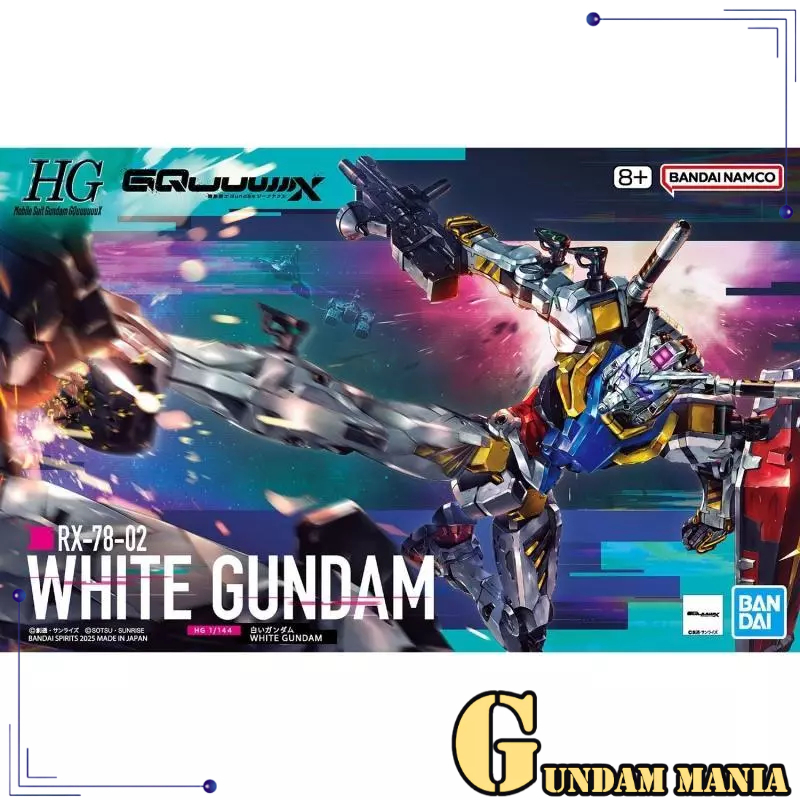 (HG)Bandai RX-78-02 White Gundam