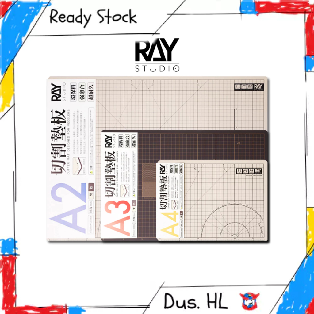 [Ray Studio] แผ่นรองตัดสําหรับการปรับเปลี่ยนชุดโมเดลพลาสติก