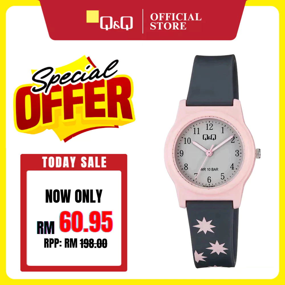 Q&Q Japan โดย Citizen Kids Resin Analogue Watch G23A