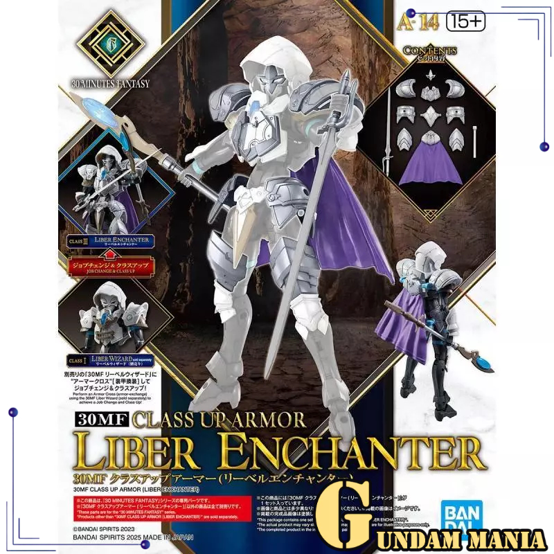 Bandai 30MF Class Up Armor ( Liber Enchanter )