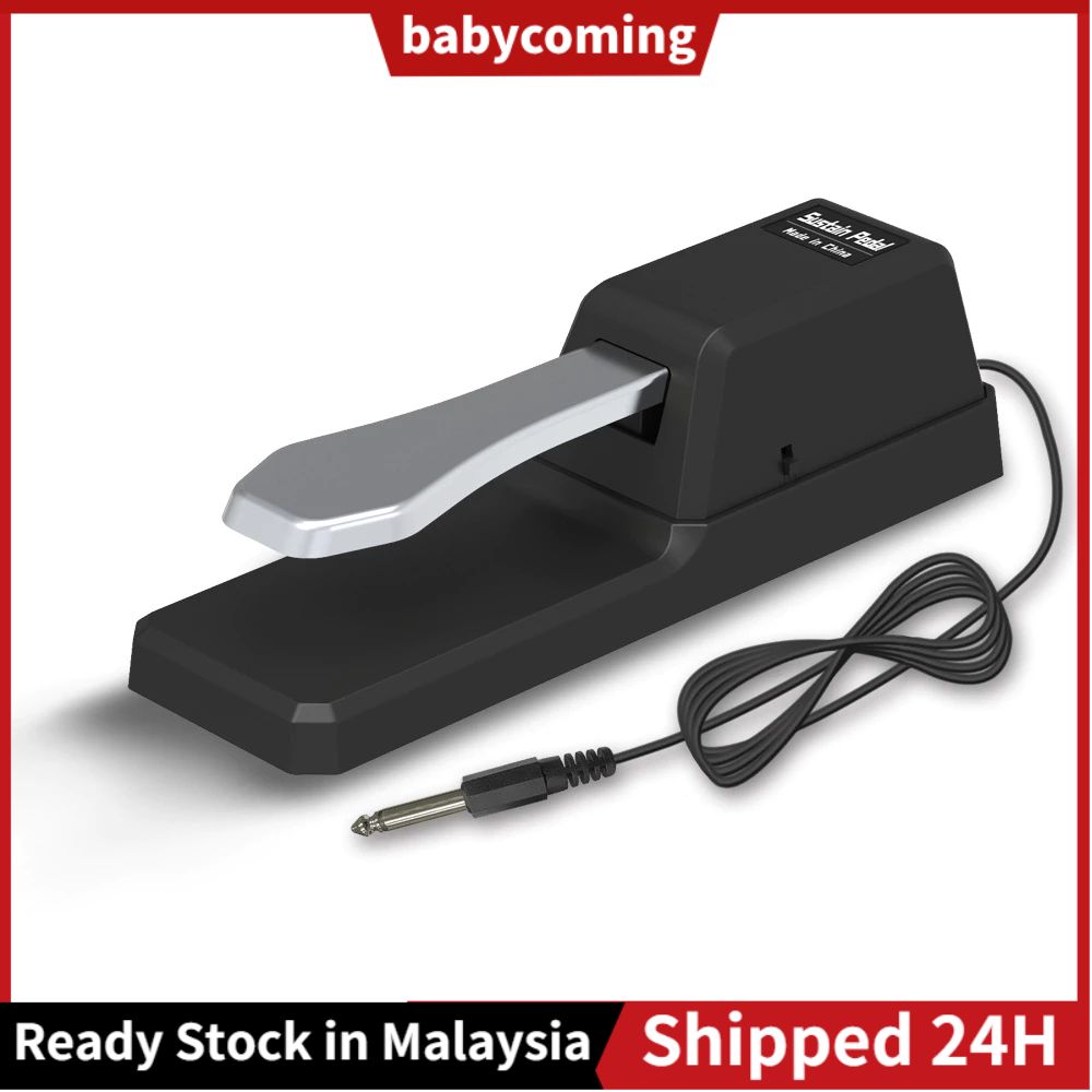 เปียโนไฟฟ้า Sustain Pedal เปียโนเหยียบเปียโนอิเล็กทรอนิกส์ Sustain คีย์บอร์ด Universal Sustain Pedal
