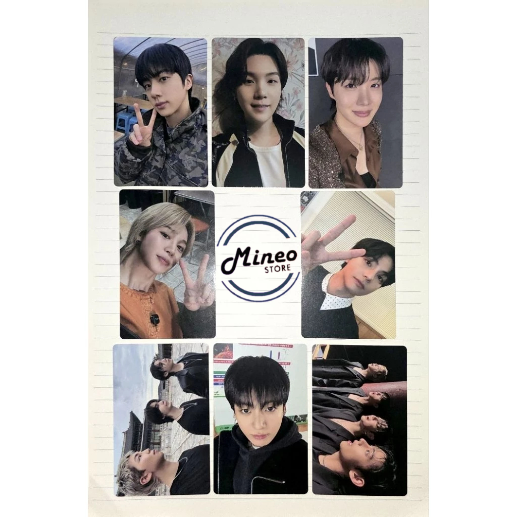 BTS ARIRANG Official Weverse / Aladin / Makestar / Soundwave / Ktown4u POB | โฟโต้การ์ด BTS การ์ด Kp