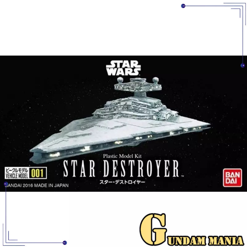 Bandai Star Wars Vehicle Model Series 001 - Star Destroyer