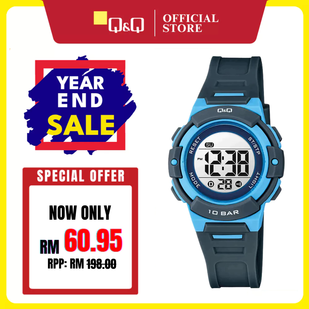 Q&Q Japan โดย Citizen Kids Resin Digital Watch G32A