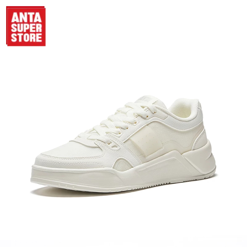 ANTA Women Caramel SS Sneakers 1225B8011U-2 - สีขาวงาช้าง (Kasut Kasual Wanita)