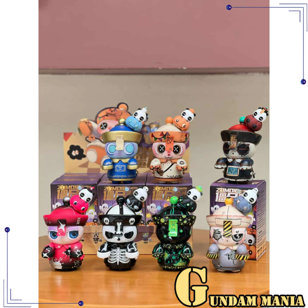 OPanDee Zombie Party HALLOWEEN Series กล่องตาบอด