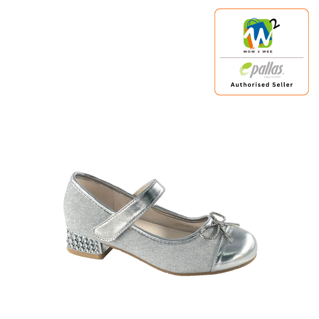 Palas Hello BunnyTM Dress Shoes HB53-001/ HB54-001 สีเงิน