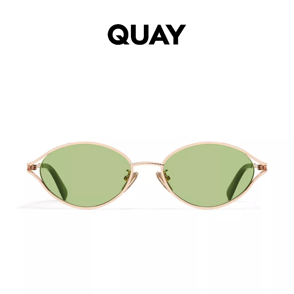 KUAY You Wish แว่นกันแดด - สีโรสโกลด์/พิสตาชิโอ