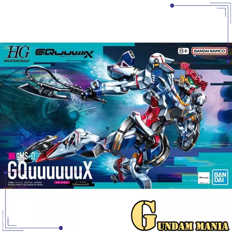 (HG)Bandai GQuuuuuuX Gundam