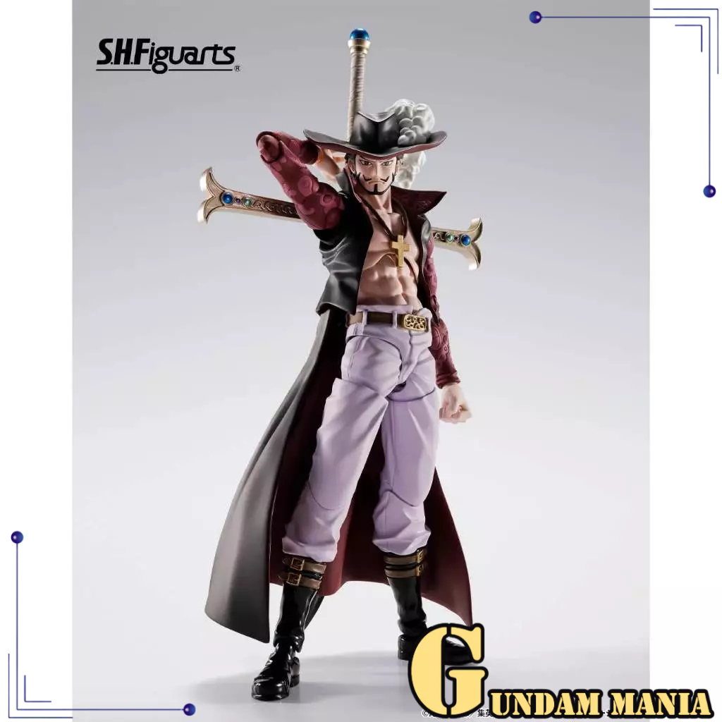 พรีเมี่ยม Bandai SHFiguarts DRACULE.MIHAWK -HAWKEYE- SHF Action Figure