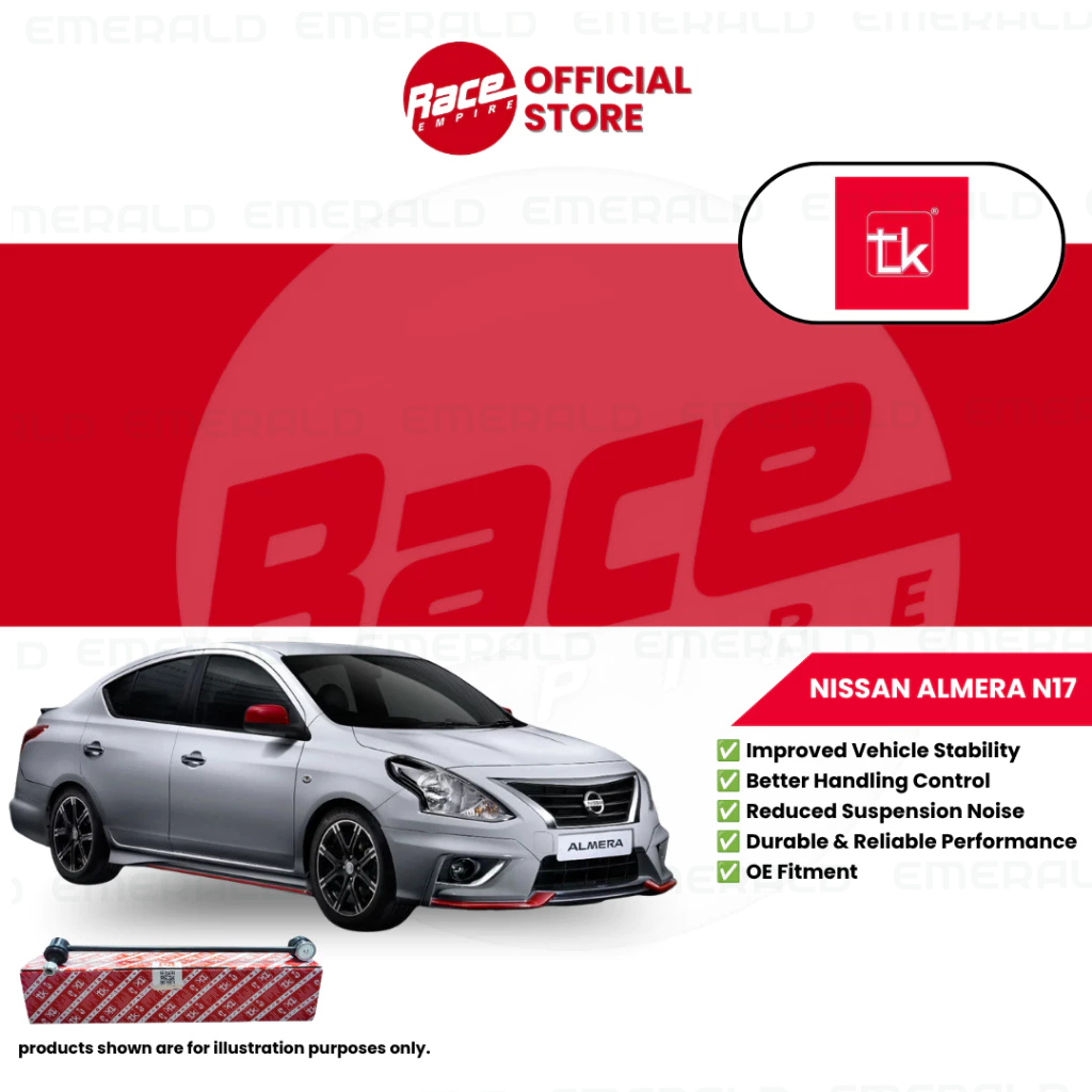 TK FRONT STZ-LINK - NISSAN ALMERA N17,LATIO,G/LIVINA,N18 1.0T