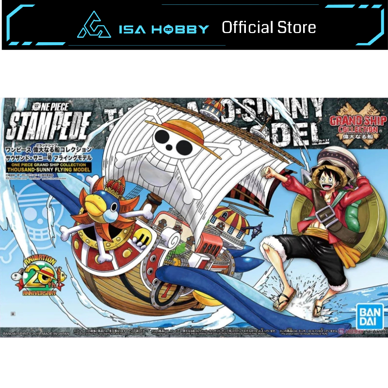 One Piece Grand Ship Collection Thousand Sunny Flying Model