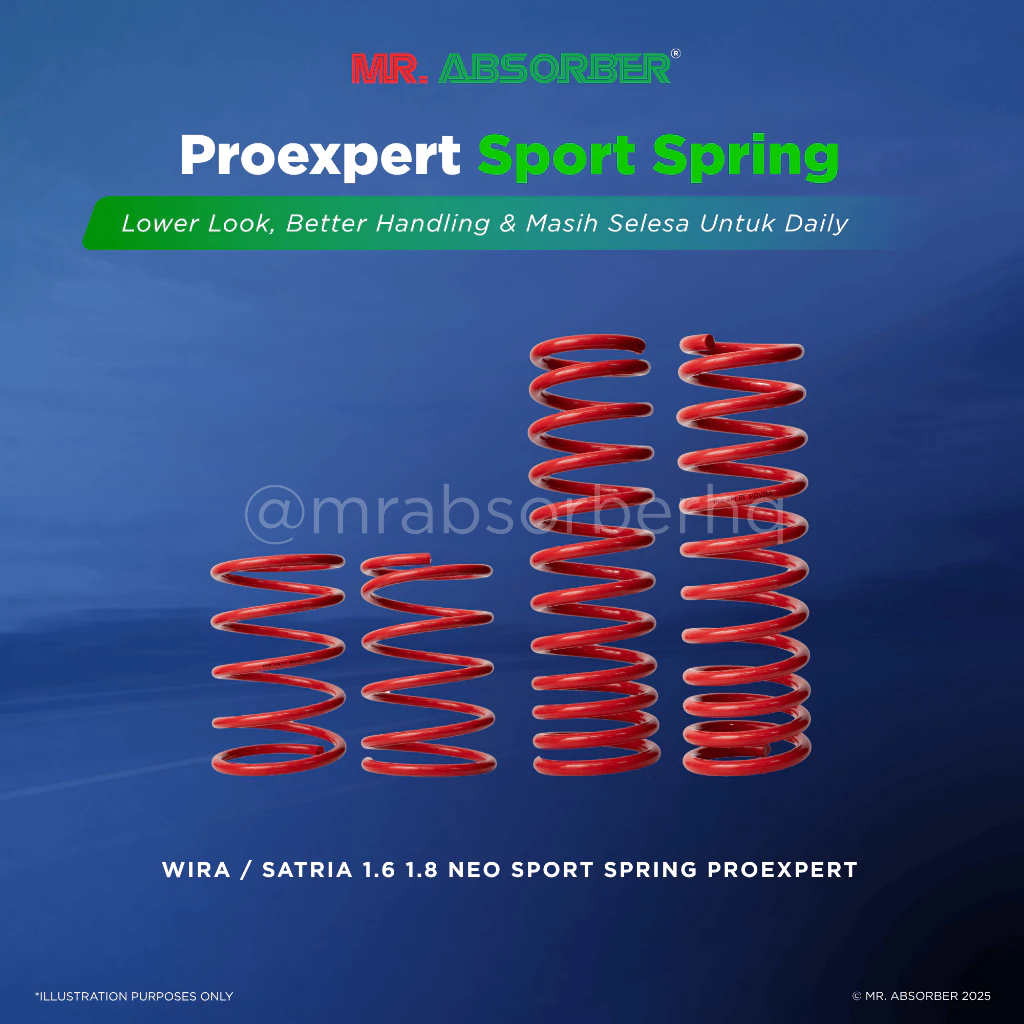 Proton Wira / Satria 1.6 1.8 / Satria Neo Proexpert Sport Spring