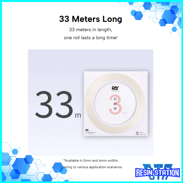 [Ray Studio] เทปคู่มือขัดขอบแข็งสําหรับเครื่องมือดัดแปลงชุดโมเดลพลาสติกกันพลา