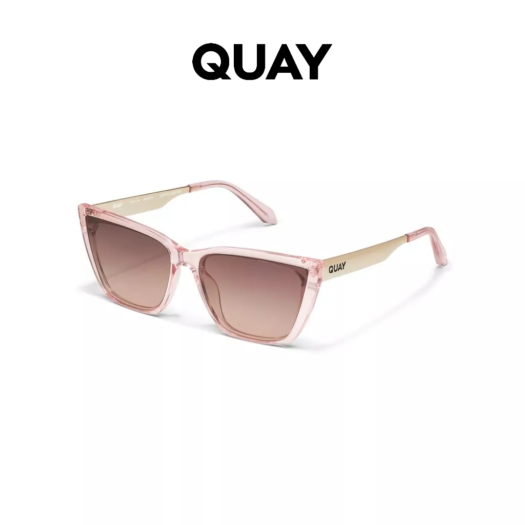 KUAY Call The Shots แว่นกันแดดที่เกิดไว้ - Peony/Brown Fawn (Limited Edition)